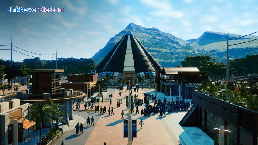 Hình ảnh trong game Jurassic World Evolution (screenshot)