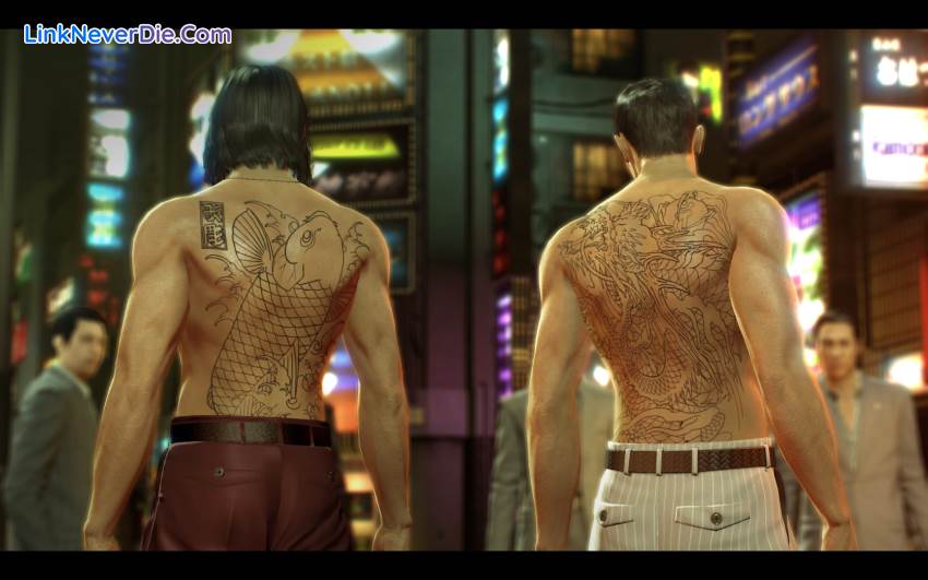 Hình ảnh trong game Yakuza 0 (screenshot)