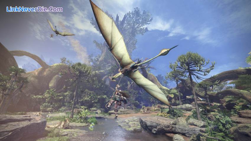 Hình ảnh trong game Monster Hunter World (screenshot)