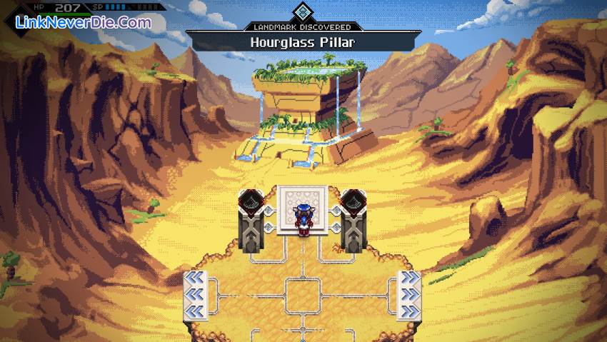 Hình ảnh trong game CrossCode (screenshot)