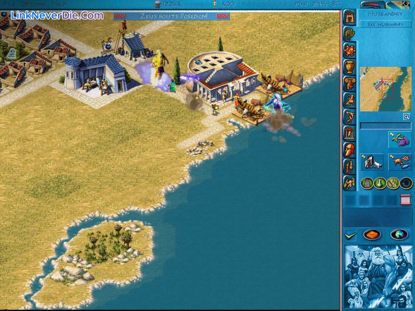 Hình ảnh trong game Zeus + Poseidon (Acropolis) (screenshot)