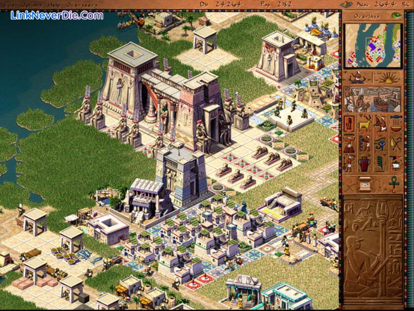 Hình ảnh trong game Pharaoh + Cleopatra (screenshot)