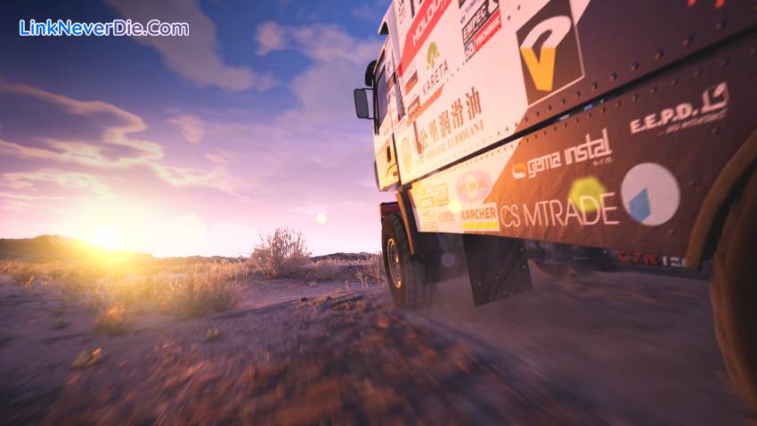 Hình ảnh trong game Dakar 18 (screenshot)