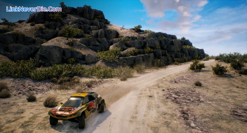 Hình ảnh trong game Dakar 18 (screenshot)