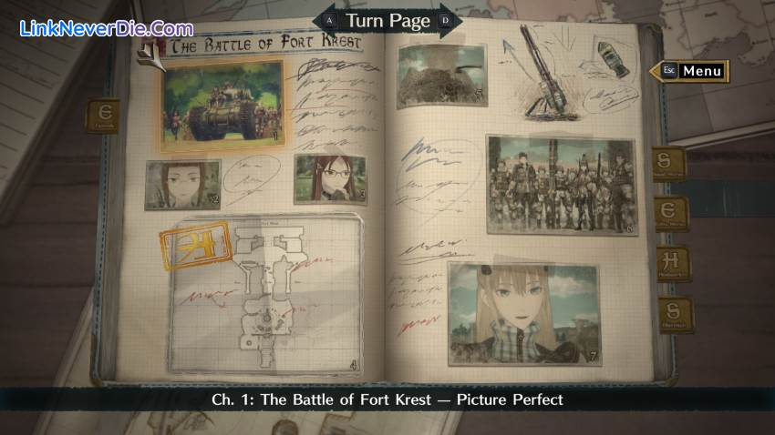 Hình ảnh trong game Valkyria Chronicles 4 (screenshot)