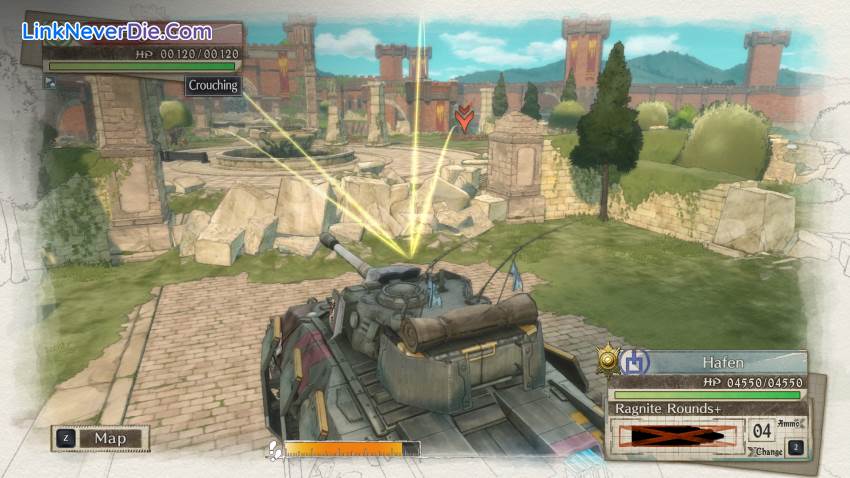 Hình ảnh trong game Valkyria Chronicles 4 (screenshot)