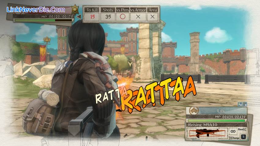 Hình ảnh trong game Valkyria Chronicles 4 (screenshot)