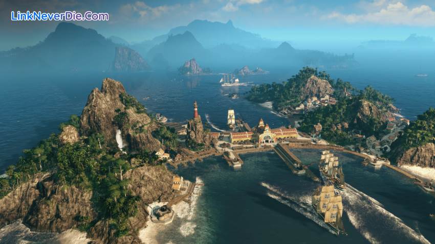 Hình ảnh trong game Anno 1800 (screenshot)