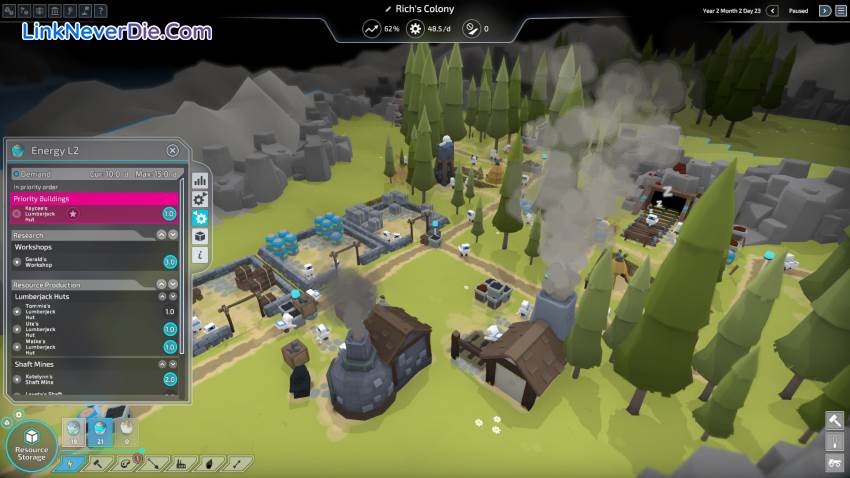 Hình ảnh trong game The Colonists (screenshot)