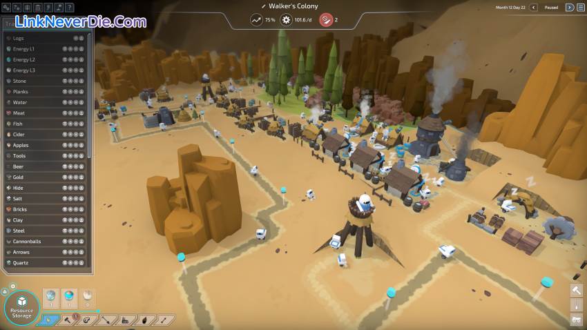 Hình ảnh trong game The Colonists (screenshot)