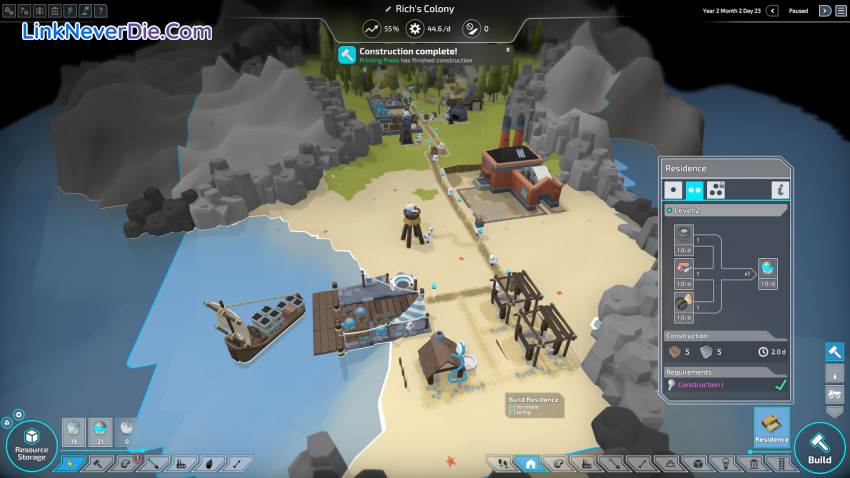 Hình ảnh trong game The Colonists (screenshot)