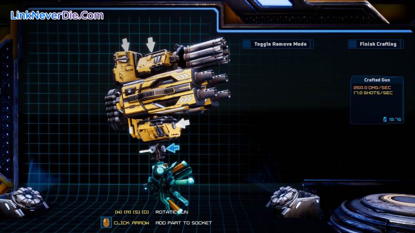 Hình ảnh trong game Mothergunship (screenshot)