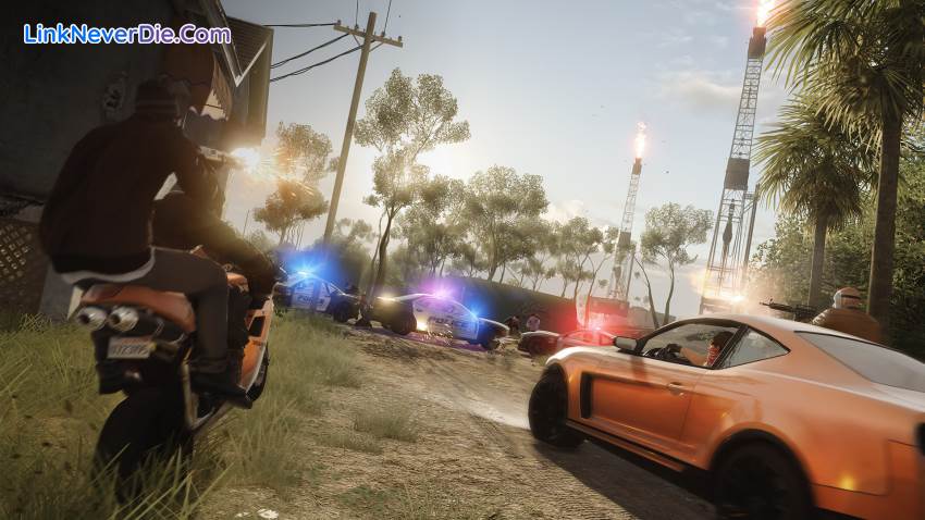 Hình ảnh trong game Battlefield Hardline (screenshot)