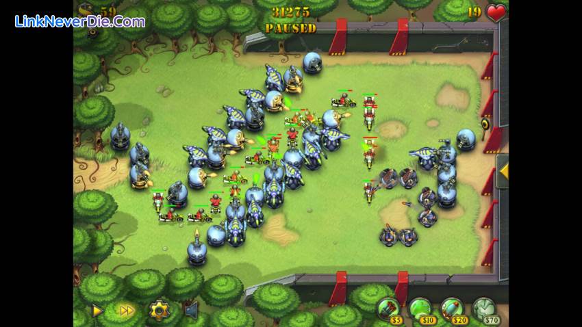 Hình ảnh trong game Fieldrunners (screenshot)