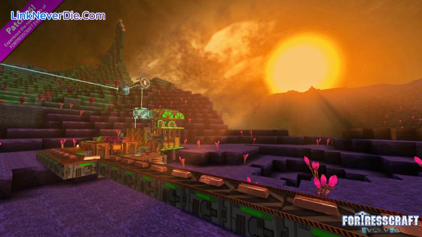 Hình ảnh trong game FortressCraft Evolved (screenshot)