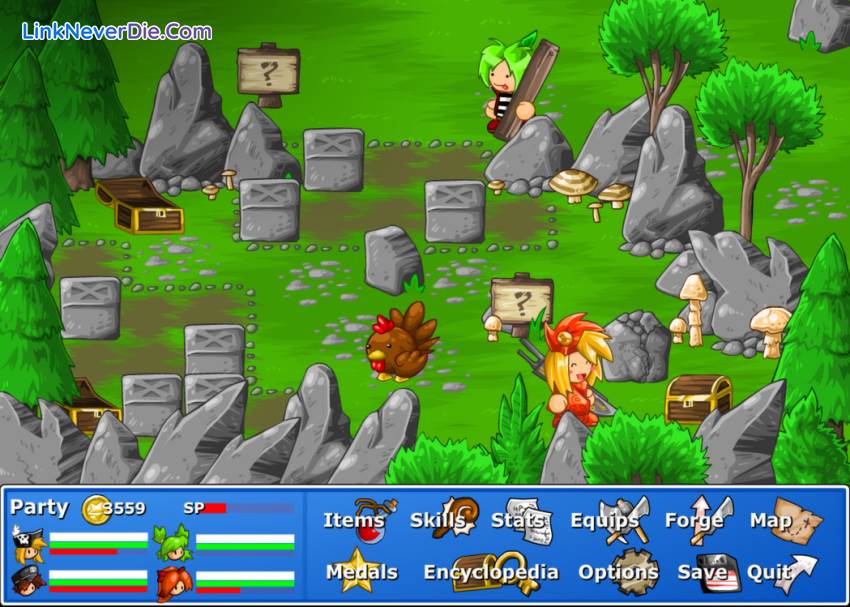 Hình ảnh trong game Epic Battle Fantasy 4 (screenshot)