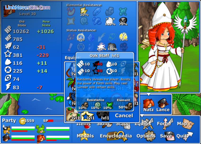 Hình ảnh trong game Epic Battle Fantasy 4 (screenshot)