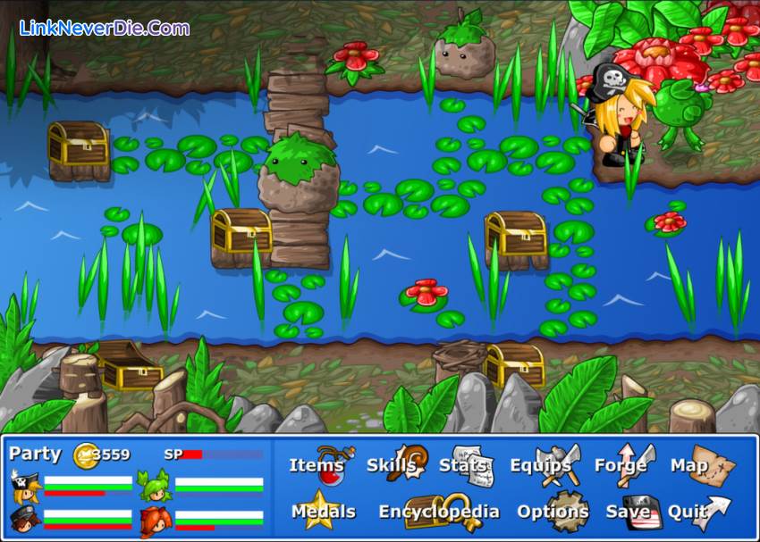 Hình ảnh trong game Epic Battle Fantasy 4 (screenshot)