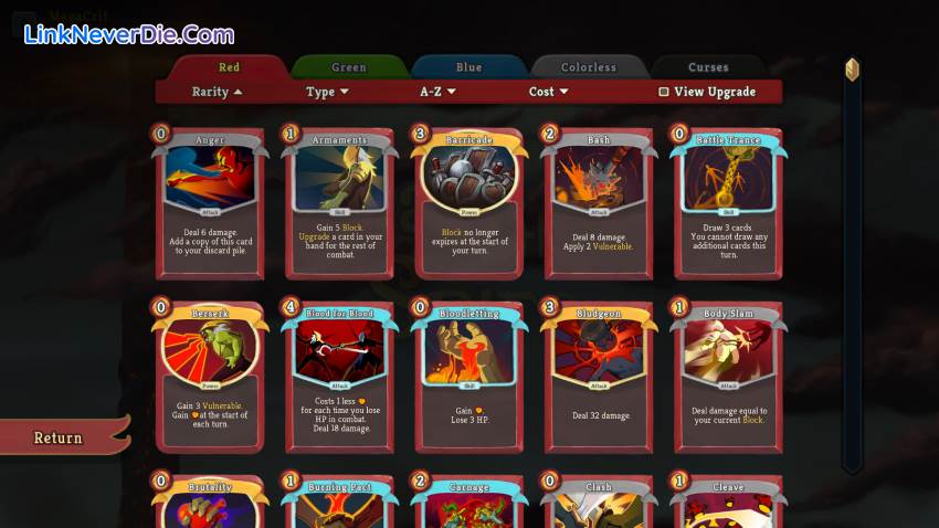 Hình ảnh trong game Slay the Spire (screenshot)