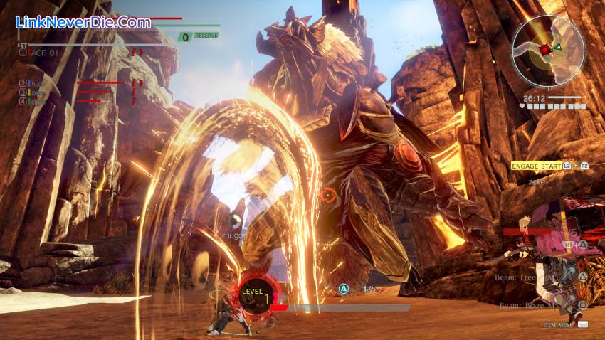 Hình ảnh trong game God Eater 3 (screenshot)