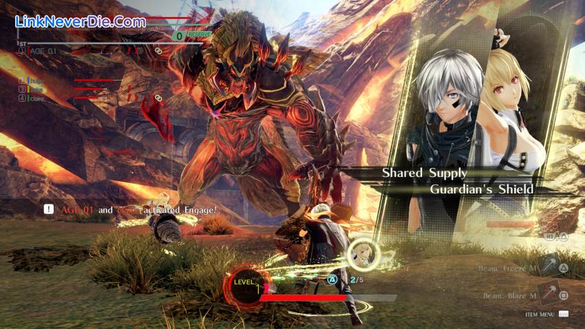 Hình ảnh trong game God Eater 3 (screenshot)