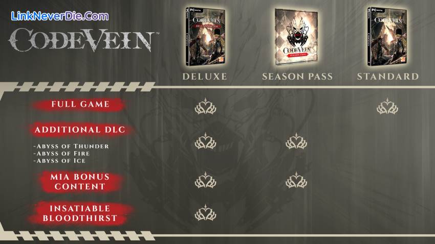 Hình ảnh trong game Code Vein (screenshot)