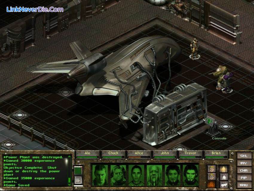 Hình ảnh trong game Fallout Tactics (screenshot)