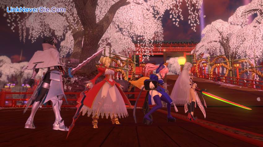 Hình ảnh trong game Fate/EXTELLA LINK (screenshot)