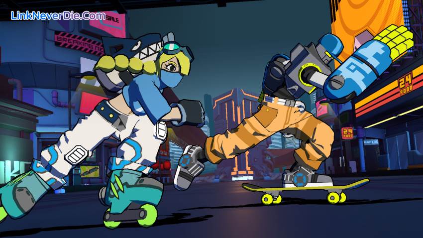 Hình ảnh trong game Lethal League Blaze (screenshot)