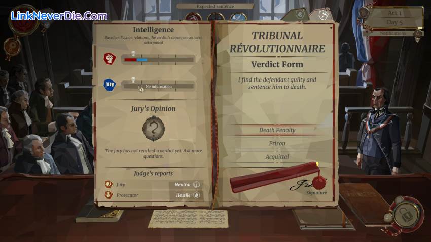 Hình ảnh trong game We. The Revolution (screenshot)