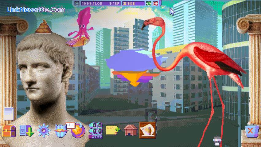 Hình ảnh trong game Hypnospace Outlaw (screenshot)