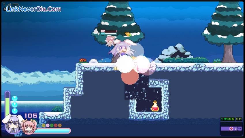 Hình ảnh trong game Rabi-Ribi (screenshot)