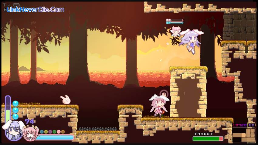 Hình ảnh trong game Rabi-Ribi (screenshot)