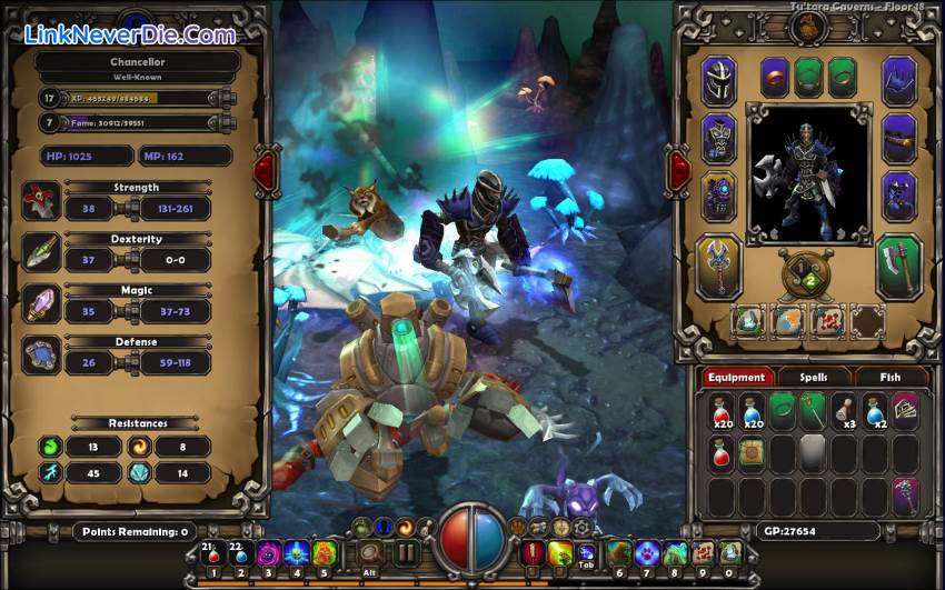 Hình ảnh trong game Torchlight (screenshot)