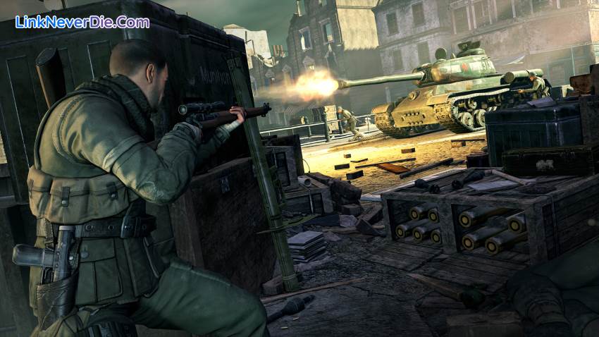 Hình ảnh trong game Sniper Elite V2 Remastered (screenshot)