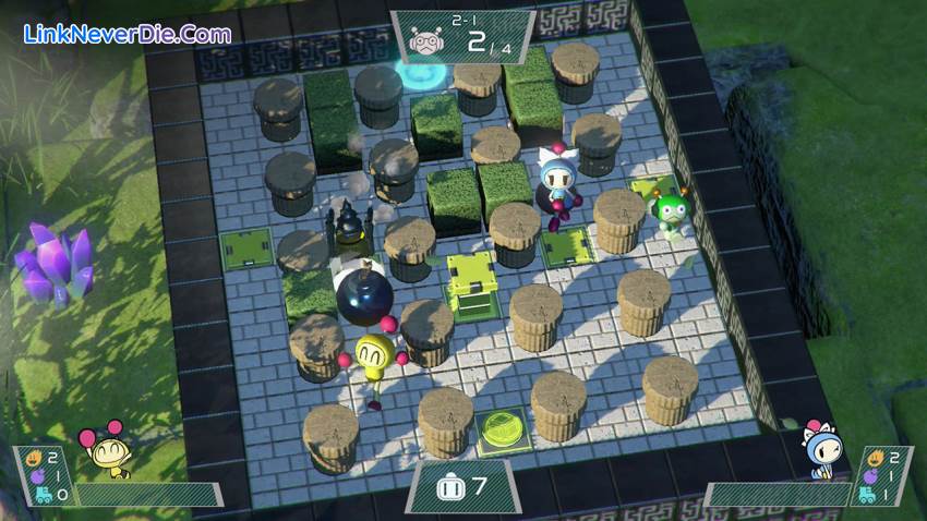 Hình ảnh trong game Super Bomberman R (screenshot)