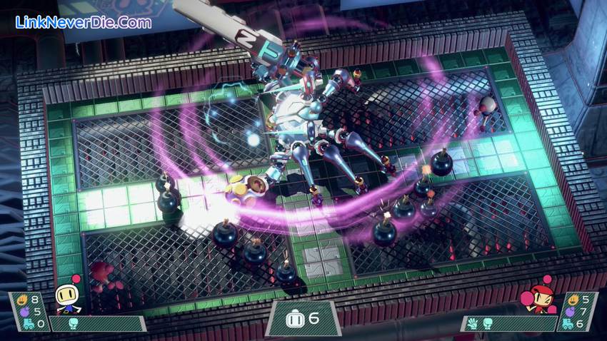 Hình ảnh trong game Super Bomberman R (screenshot)