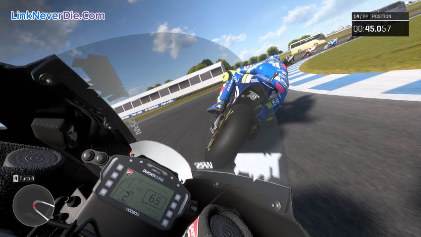 Hình ảnh trong game MotoGP 19 (screenshot)