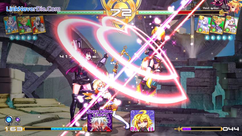 Hình ảnh trong game Million Arthur: Arcana Blood (screenshot)