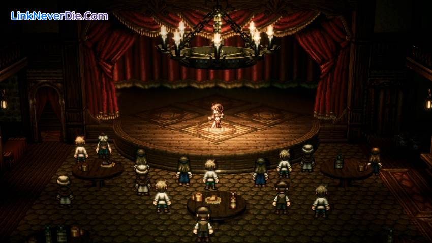 Hình ảnh trong game Octopath Traveler (screenshot)