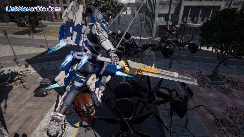 Hình ảnh trong game EARTH DEFENSE FORCE: IRON RAIN (screenshot)