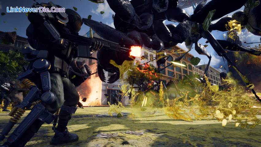 Hình ảnh trong game EARTH DEFENSE FORCE: IRON RAIN (screenshot)