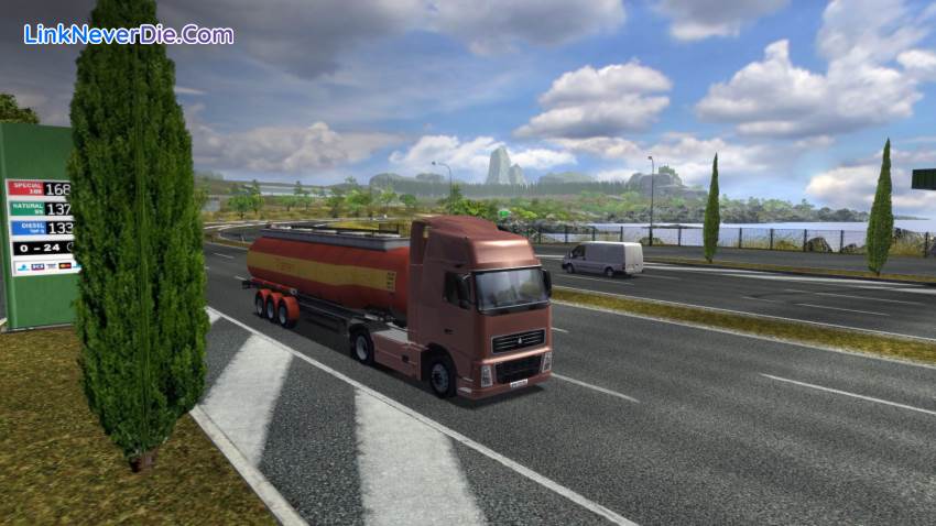 Hình ảnh trong game Euro Truck Simulator (screenshot)