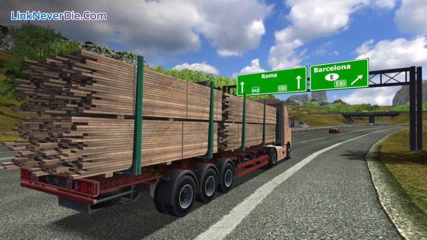 Hình ảnh trong game Euro Truck Simulator (screenshot)