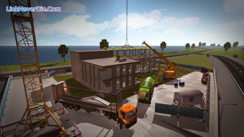 Hình ảnh trong game Construction Simulator 2015 (screenshot)