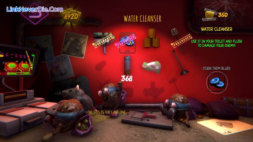 Hình ảnh trong game ATTACK OF THE EVIL POOP (screenshot)