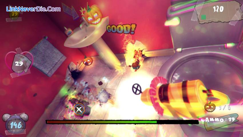 Hình ảnh trong game ATTACK OF THE EVIL POOP (screenshot)