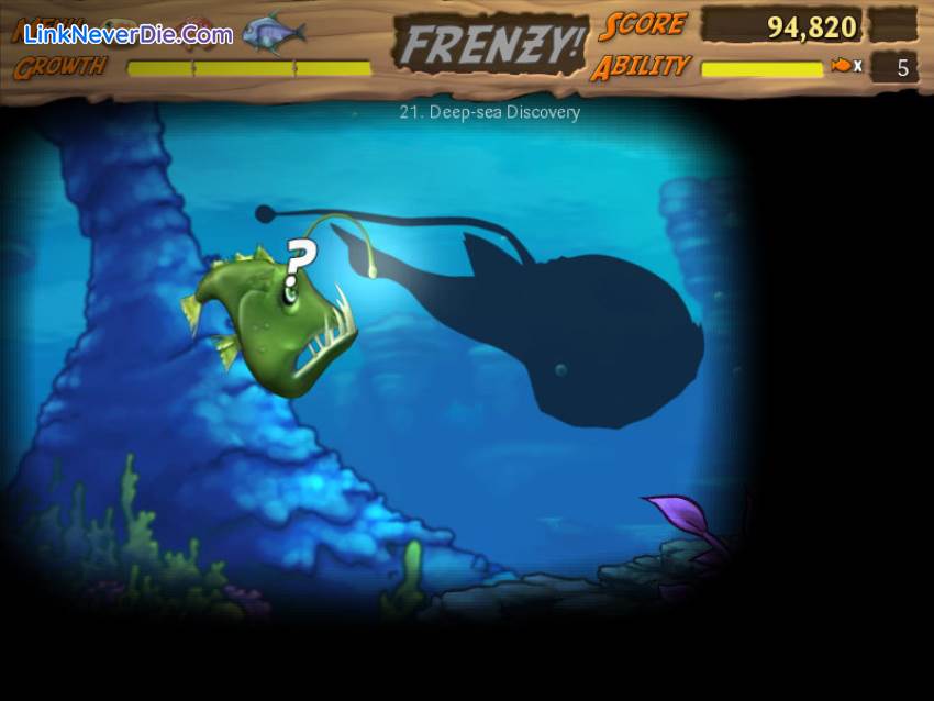 Hình ảnh trong game Feeding Frenzy (screenshot)