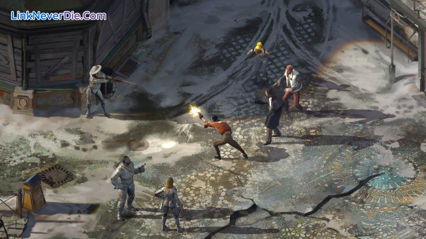 Hình ảnh trong game Disco Elysium (screenshot)