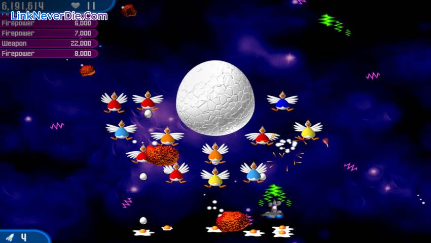 Hình ảnh trong game Chicken Invaders 2: The Next Wave (screenshot)